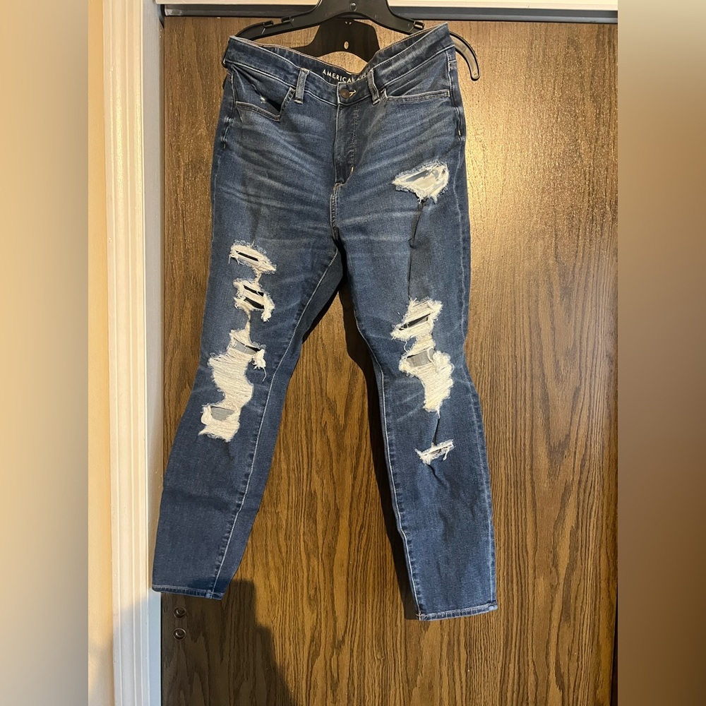 American Eagle Dark Blue Jeggings